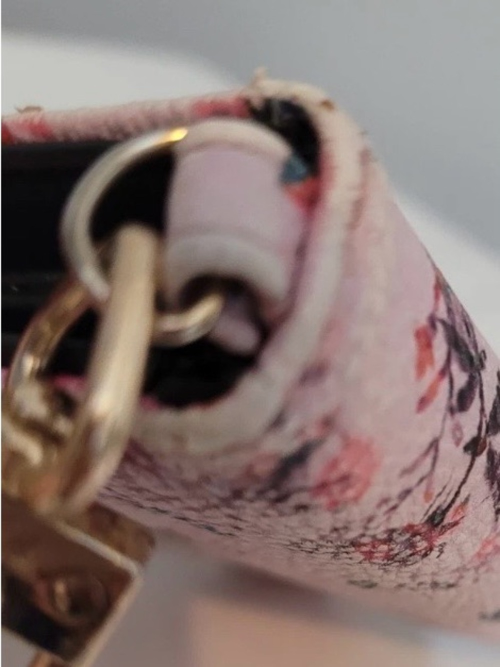 Betsey Johnson Floral Pink Women's Wallet Clutch with Heart Detail - Picture 9 of 16